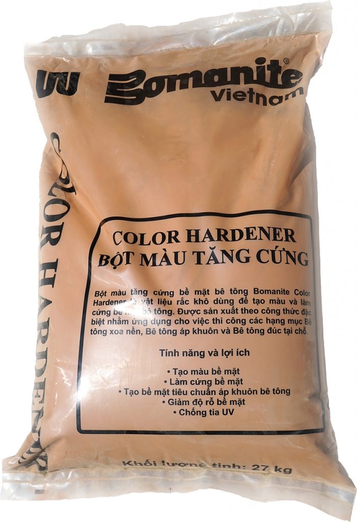 color hardener - bột màu tăng cứng bề mặt bê tông